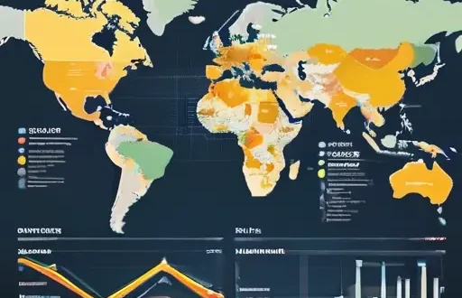 Иллюстрация стратегии выхода на новые рынки: глобальная карта и дорожная карта GTM