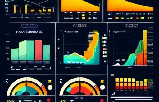 Дашборд контроля затрат и таблицы по данным затрат