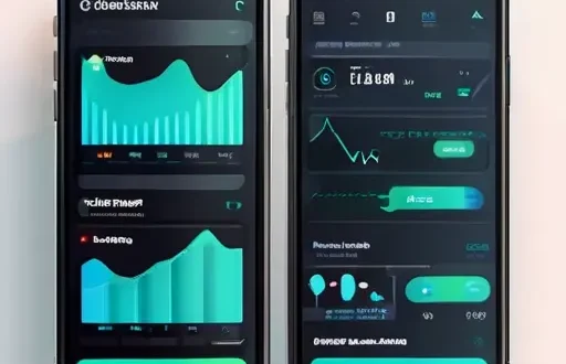 Интерфейс мобильной торговой платформы: быстрый старт по покупке акций, экран с ордерами и графиком рыночной глубины