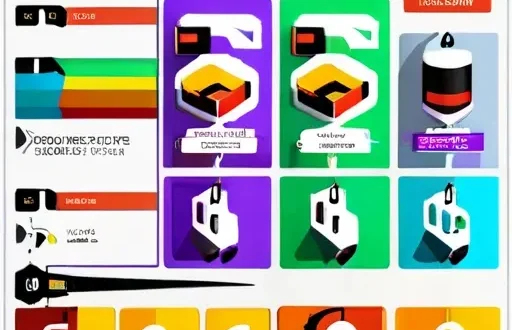 Иллюстрация базовых правил хранения криптовалют: аппаратный кошелек, seed-фраза на металлическом носителе, резервное копирование и сейф.